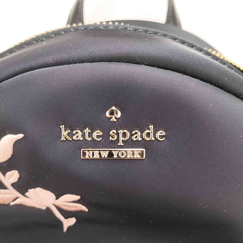 ケイトスペード Kate spade フラワー刺繍ナイロンバックパック レディース
