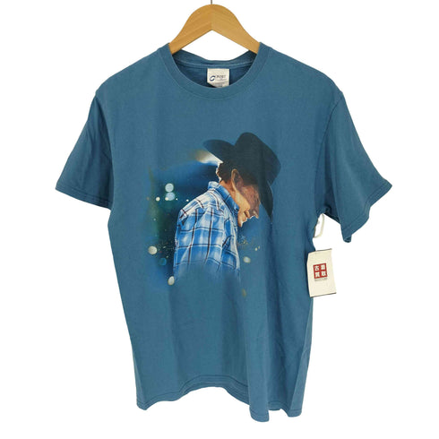 00S PORT ボディ シンガー プリント S/S Tシャツ メンズ import:M