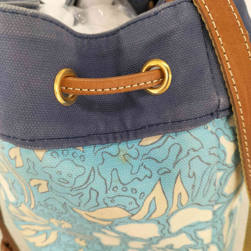 seisuke88 KYOTO 総柄巾着バックパック レディース