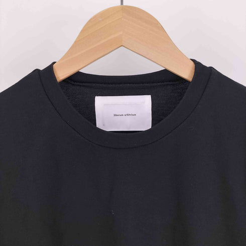 liberum arbitrium 脇割 フリンジ クロップド S/S Tシャツ メンズ