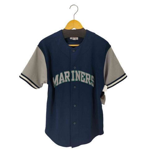 ジェニュインマーチャンダイズ GENUINE MERCHANDISE 90S ベースボールシャツ ユニフォーム ワッペン メンズ JPN:M