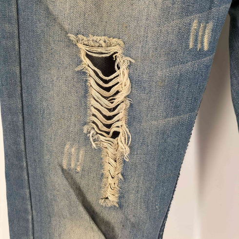ディーゼル DIESEL KRATTL.34 5ポケット ボタンフライ ダメージデニムパンツ メンズ 30