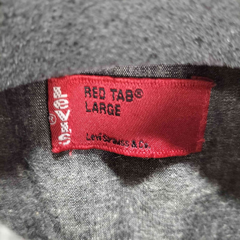 リーバイスレッド Levis RED 00S ブラックシャンブレーシャツ ガチャポケ メンズ JPN:L