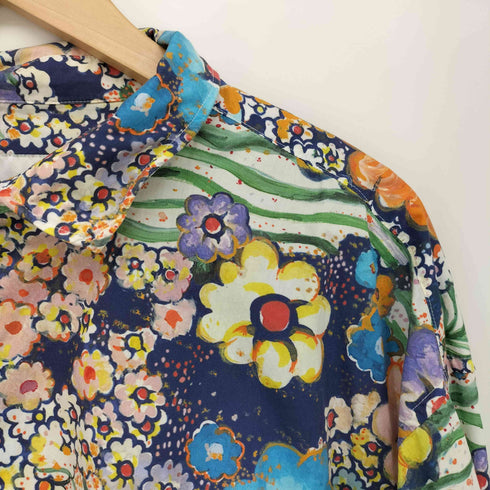ツモリチサト TSUMORI CHISATO 20SS ワイヤー入り ビッグ シャツ 花柄 L/S シャツ レディース JPN:L