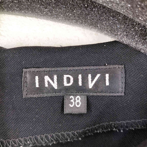 インディヴィ INDIVI ウエストマークドルマンワンピース レディース JPN:38