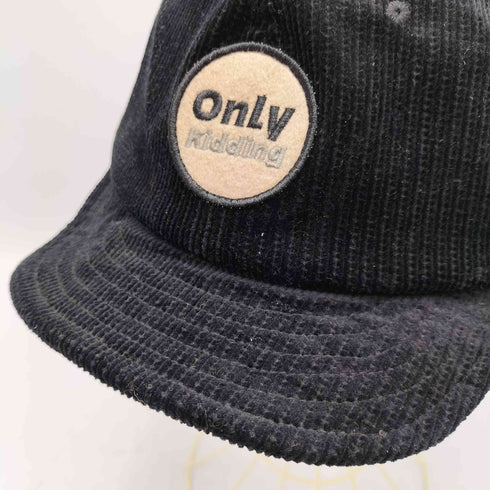 ベーシックエンティ BASIQUENTI Only Kidding コーデュロイ サイクリング キャップ メンズ