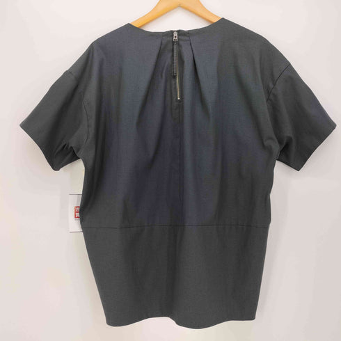 ユナイテッドアローズグリーンレーベルリラクシング UNITED ARROWS green label relaxing スラブマット スキッパー ブラウス レディース