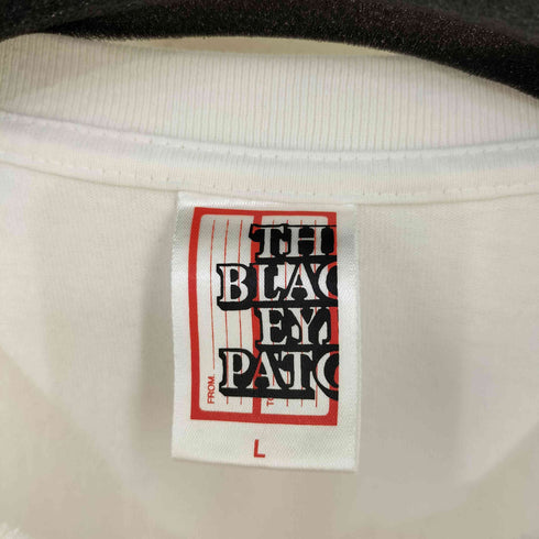 ザブラックアイパッチ THE BLACK EYE PATCH 取扱注意 センターロゴ クルーネックTシャツ メンズ JPN:L
