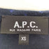 アーペーセー A.P.C. ドット柄 レーヨンギャザーカットソー レディース JPN:XS