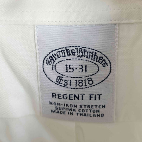 ブルックスブラザーズ BROOKS BROTHERS REGENT FIT レギュラーカラー 長袖シャツ メンズ import:M