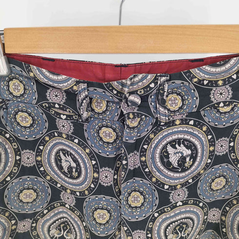 ニードルズ Needles 旧タグクジャク スタンプ 総柄 パンツ メンズ JPN:S