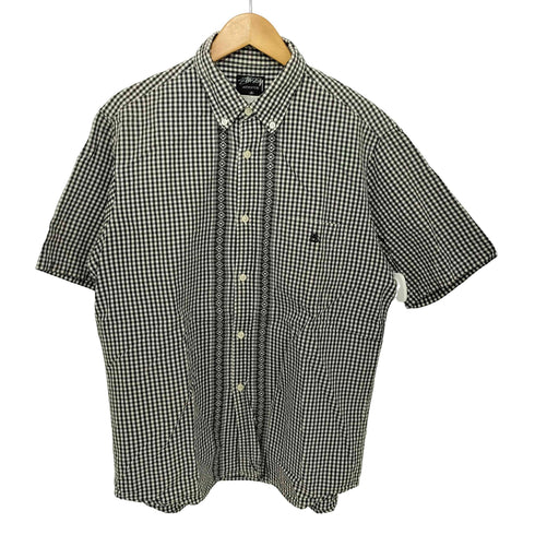 ステューシー Stussy 00s OLD ギンガムチェック柄 半袖シャツ メンズ M