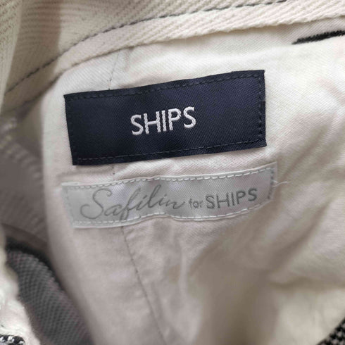 シップス SHIPS サフィラン リネン ハイブリッド イージー パンツ メンズ JPN:L