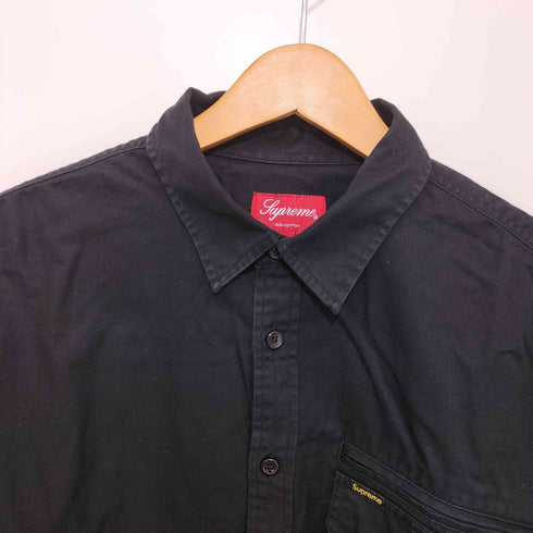 シュプリーム Supreme 20AW Twill Multi Pocket shirts ツイルマルチポケットシャツ メンズ M