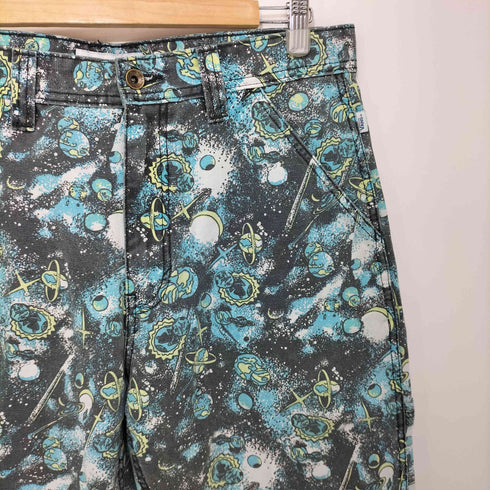 バンズ VANS LOOSE FIT 宇宙柄 ペインターパンツ メンズ 32