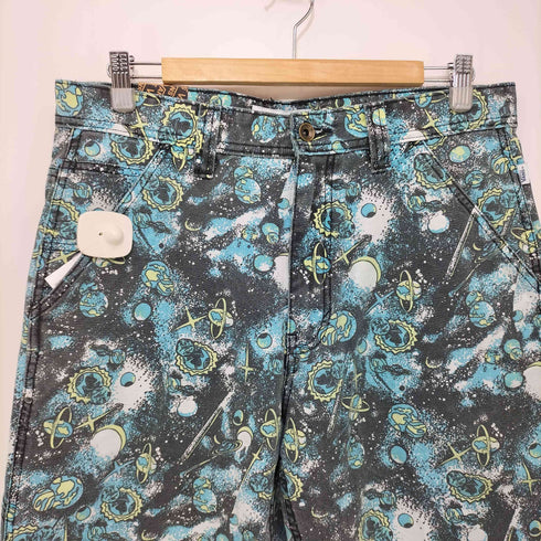 バンズ VANS LOOSE FIT 宇宙柄 ペインターパンツ メンズ 32