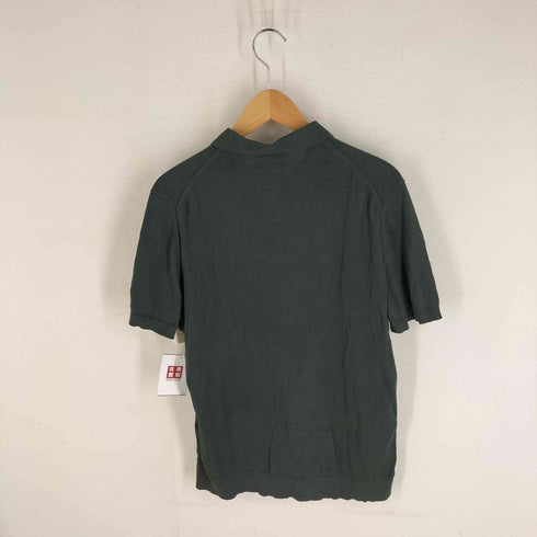 コス COS KNITTED SILK POLO SHIRT メンズ import:L