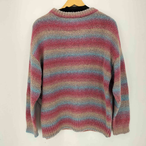 cathy's closet 段染めヤーン オーバーサイズ クルーネックニット メンズ JPN:M