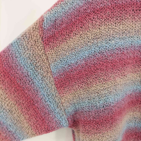 cathy's closet 段染めヤーン オーバーサイズ クルーネックニット メンズ JPN:M