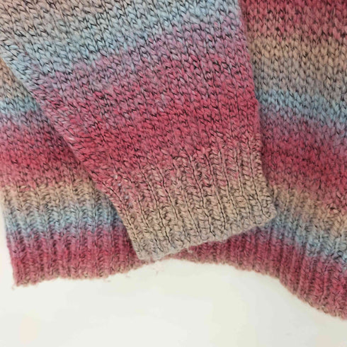cathy's closet 段染めヤーン オーバーサイズ クルーネックニット メンズ JPN:M