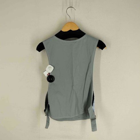 コムデギャルソンシャツ COMME des GARCONS SHIRT 20SS ストライプ サイドベルト シャツベスト メンズ JPN:M