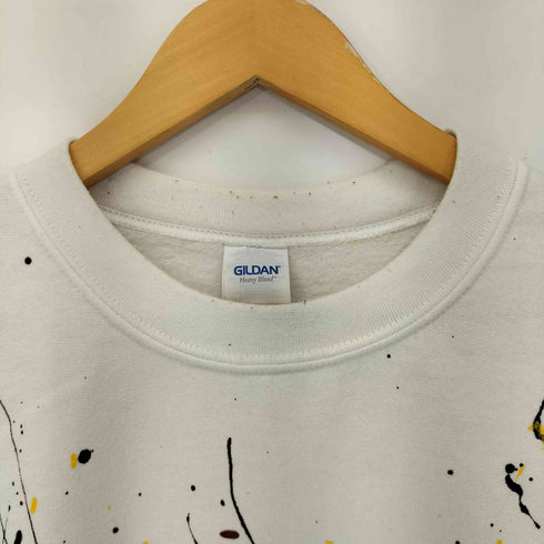 ギルダン GILDAN ペイント加工 スウェット メンズ JPN:M