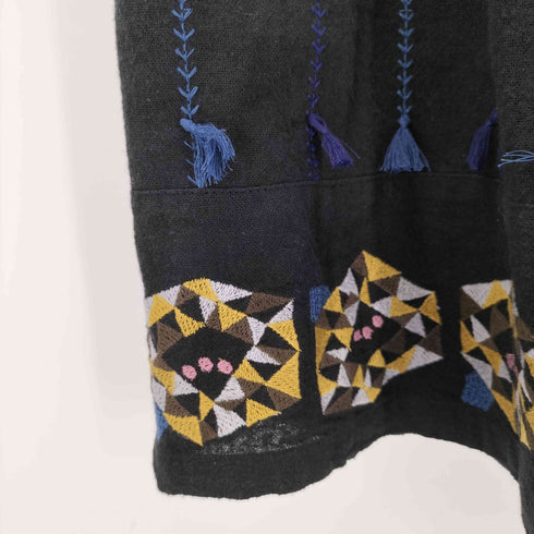 マーブルシュッド Marble Sud EMB SANKAKU FLOWER 刺繍 ギャザースカート レディース