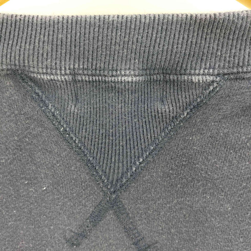 ポロジーンズカンパニーラルフローレン POLO JEANS COMPANY RALPH LAUREN 90S-00S 星条旗プリント 前V 裏起毛 クルーネックスウェット メンズ import:XL