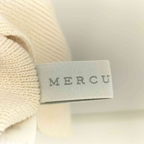 マーキュリーデュオ MERCURYDUO ハーフスリーブ2WAYリボンパワショルニットドッキングワンピース レディース JPN:S