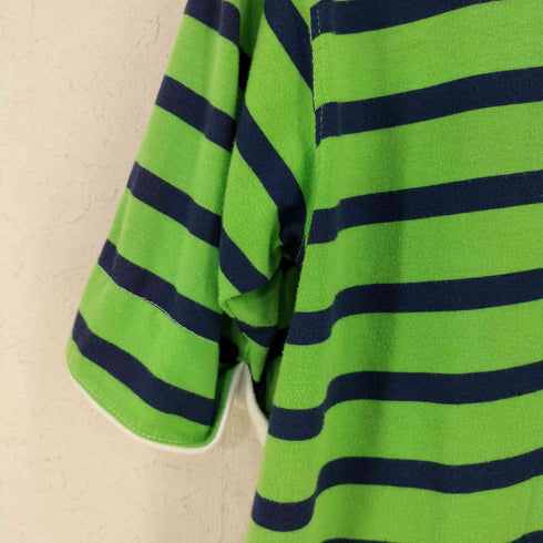 TO BE NINE ボーダー クルーネックカットソー メンズ import:S
