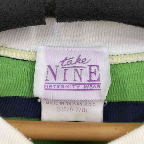TO BE NINE ボーダー クルーネックカットソー メンズ import:S