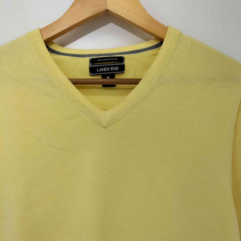 ランズエンド LANDS END Vネックニット メンズ import:M