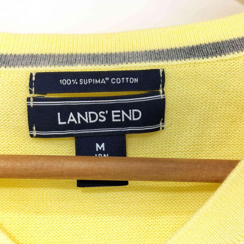ランズエンド LANDS END Vネックニット メンズ import:M