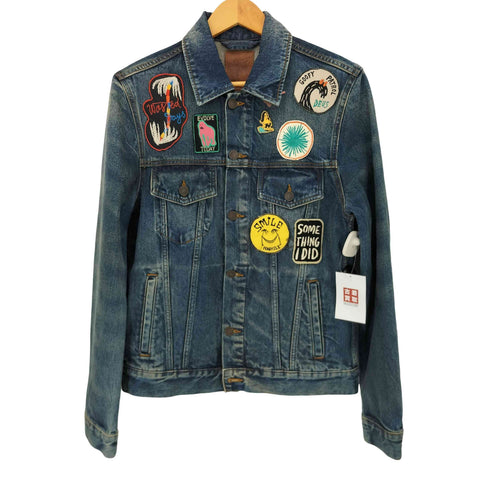 デウスエクスマキナ Deus Ex Machina SMILE RONALD JACKET-STONEWASH メンズ JPN:XS