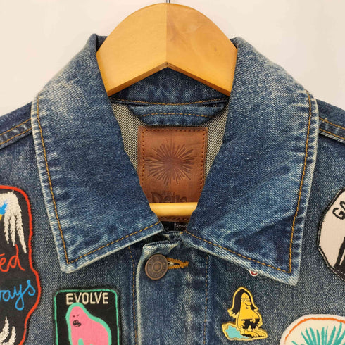 デウスエクスマキナ Deus Ex Machina SMILE RONALD JACKET-STONEWASH メンズ JPN:XS