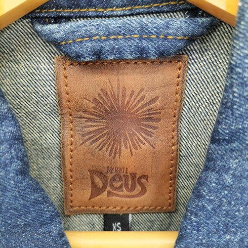 デウスエクスマキナ Deus Ex Machina SMILE RONALD JACKET-STONEWASH メンズ JPN:XS
