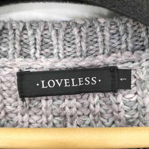 ラブレス LOVELESS ポリエステル ニットセーター レディース JPN:1