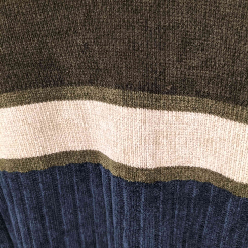 NORTH WEST BLUE 90S アクリル タートルネック ニットセーター メンズ import:XL