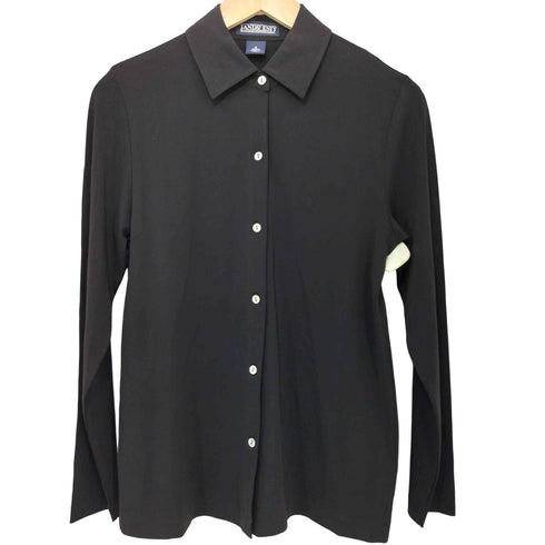 ランズエンド LANDS END レーヨンボタンシャツ レディース JPN:S
