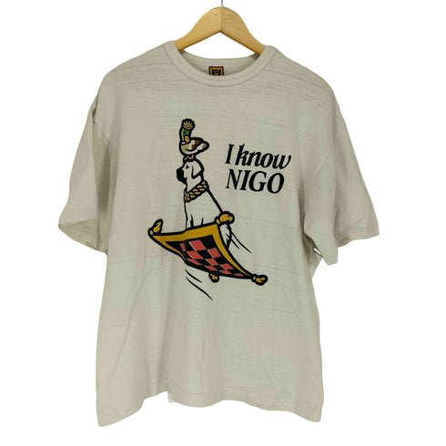 ヒューマンメイド HUMAN MADE I KNOW NIGO クルーネックTシャツ メンズ JPN:XL