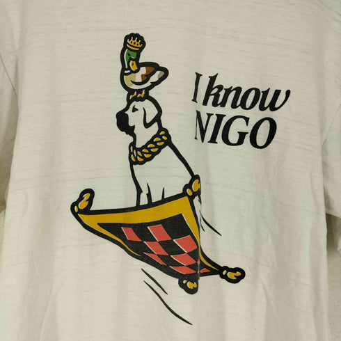 ヒューマンメイド HUMAN MADE I KNOW NIGO クルーネックTシャツ メンズ JPN:XL