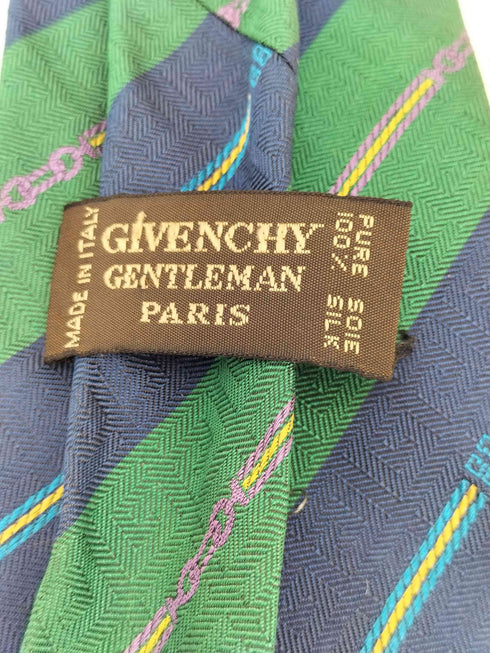 ジバンシィ GIVENCHY マルチストライプ柄ネクタイ メンズ