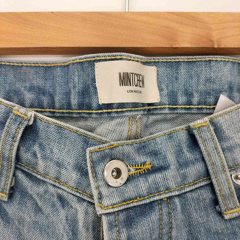 MINTCREW 裾ジップスキニーダメージデニムパンツ メンズ 29