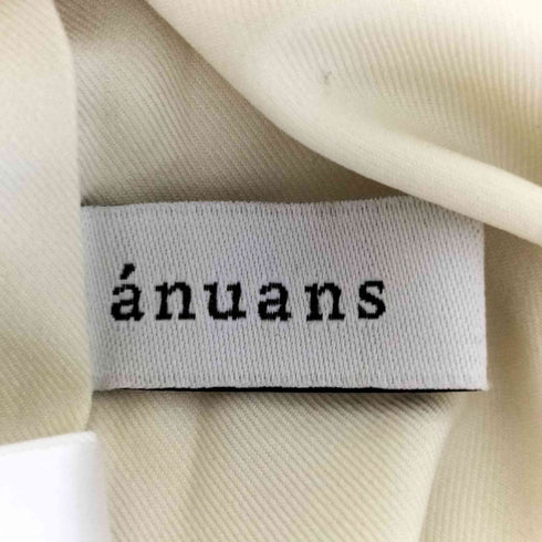 アニュアンス anuans マキシムサテンスカート レディース JPN:S