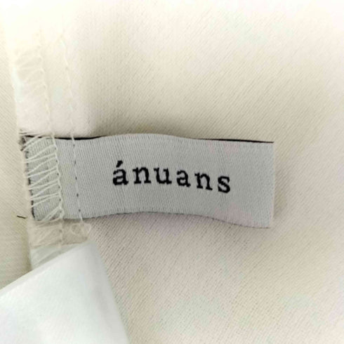 アニュアンス anuans ギャザーテントフレアブラウス レディース FREE