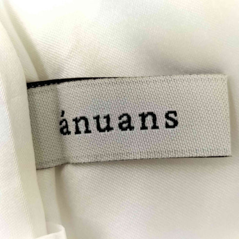 アニュアンス anuans ラグランギャザーフレアワンピース レディース FREE