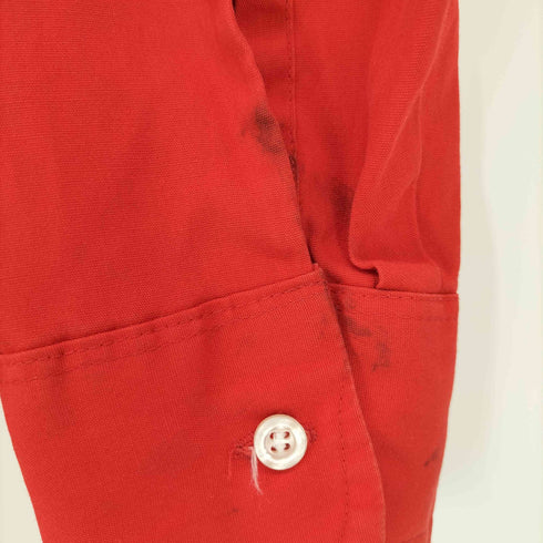 ラングラー Wrangler 80S UNIFORMS BY RED KAP L/S WORK SHIRT 長袖 ワーク シャツ メンズ import:M