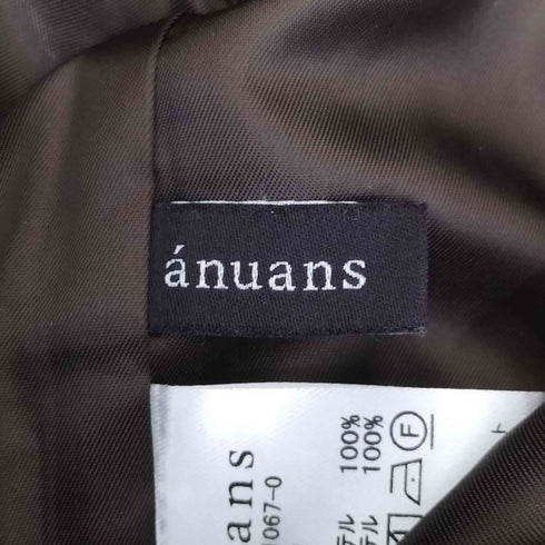 アニュアンス anuans トリプルクロスウエストパイピングタイトスカート レディース JPN:M