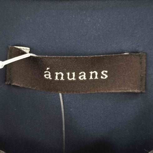 アニュアンス anuans シアードッキングピンタックブザムワンピース レディース JPN:S