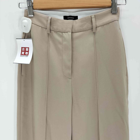 アニュアンス anuans バックサテンセミフレアパンツ レディース JPN:S